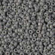 Miyuki seed beads 11/0 - Opaque falcon gray 11-499